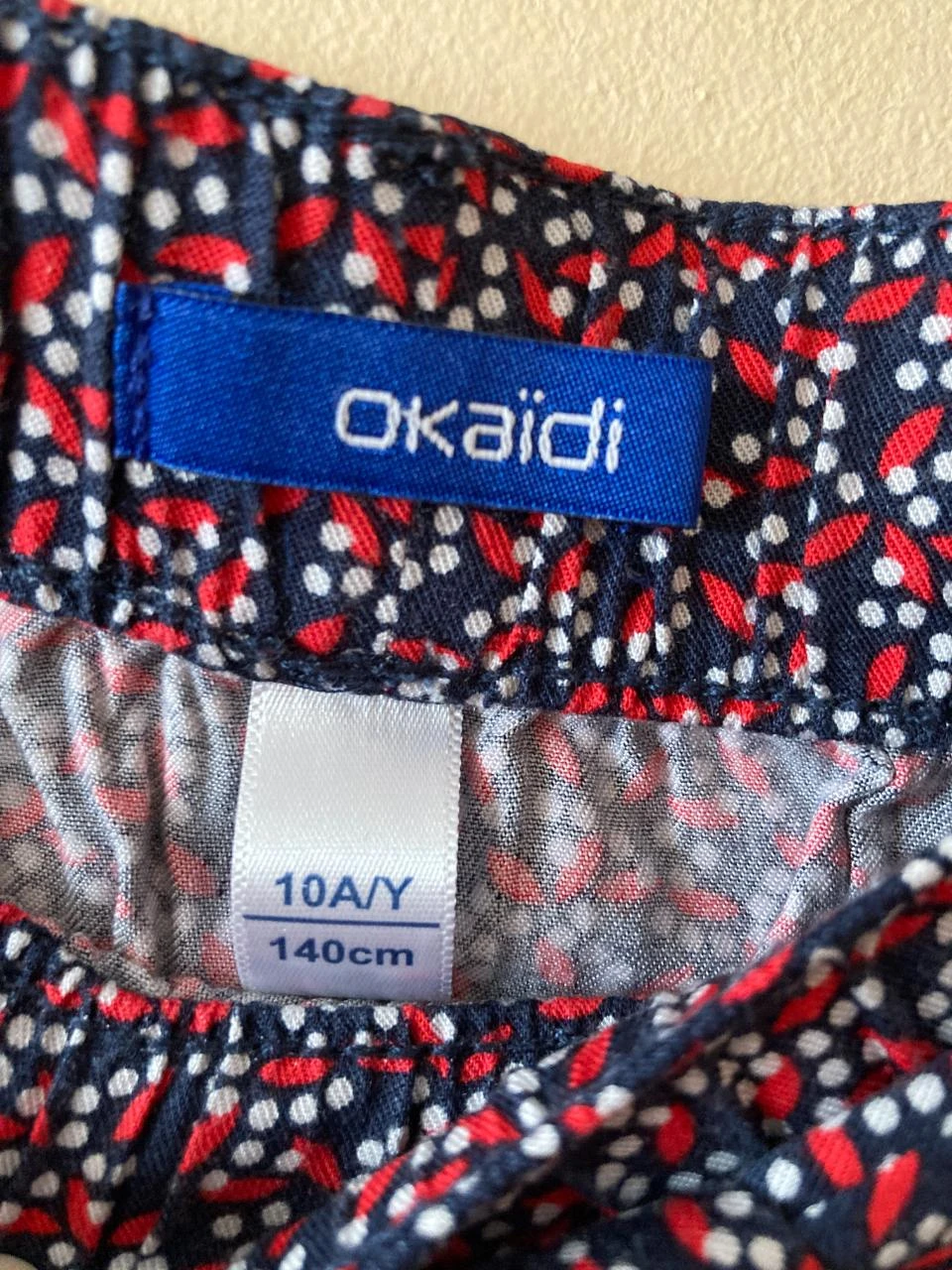 Okaïdi girls' summer mini skirt 10 years old – photo 2